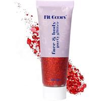 #07 Red Face Glitter