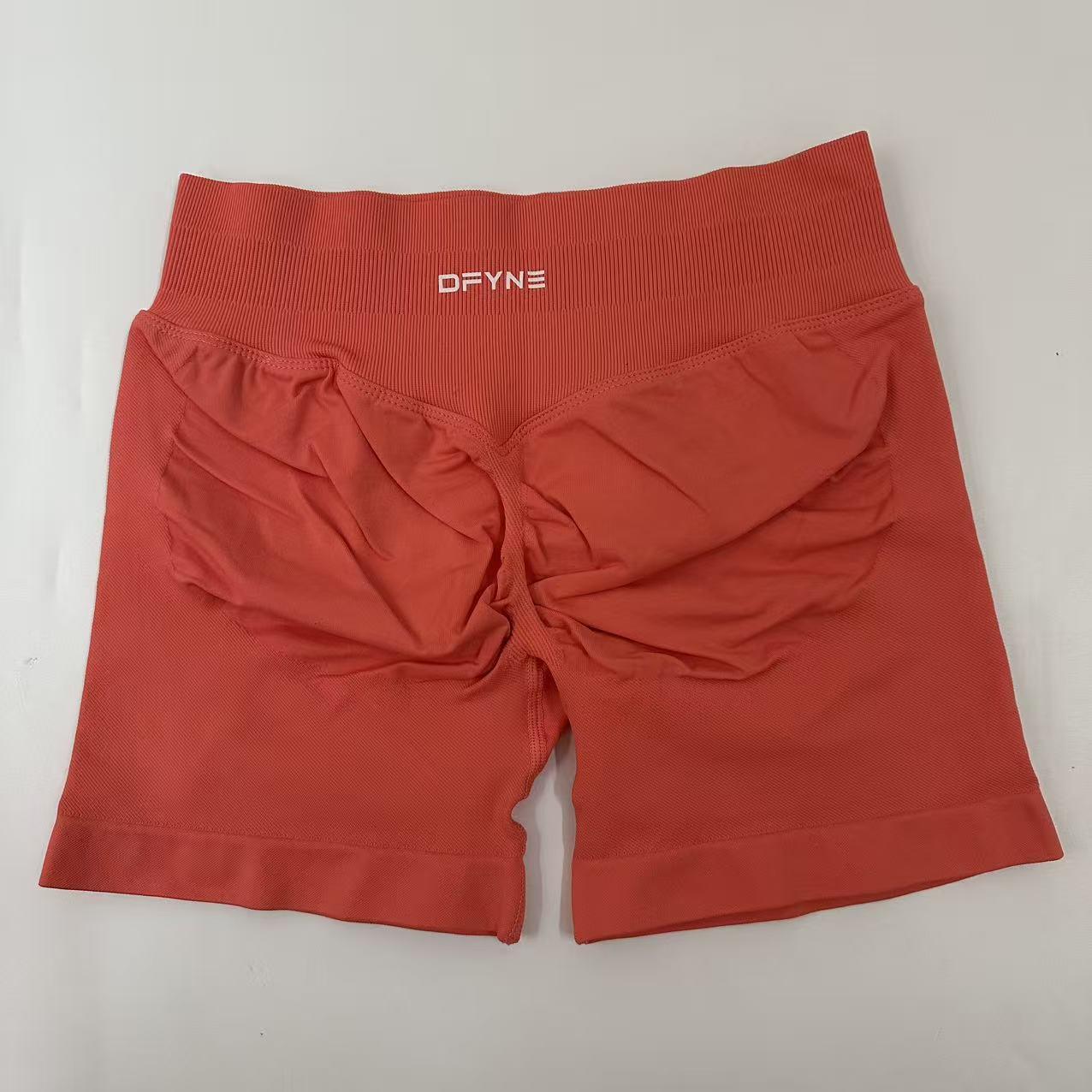 Dfyne Impact Women's Yoga Shorts, Tighten the Buttocks, High-Waist Stretch, Suitable for Exercise and Fitness, As Well as Outdoor Cycling.