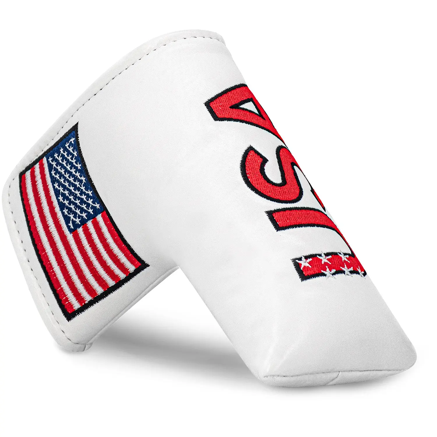 Usa American Style Golf Putter Cover, Durable Golf Club Protective Cover, Easy to Use, Ideal for Outdoor Enthusiasts, Unisex Accessory, Golf Accessories
