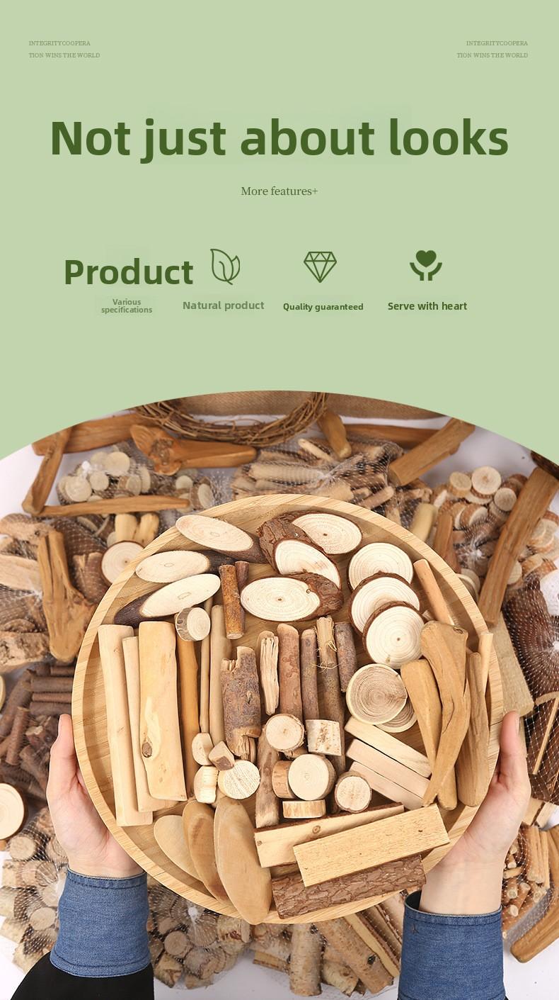 20Pcs Natural Wood Slices, Unfinished Round Wooden Circles for DIY Crafts, Painting, Rustic Home Decor