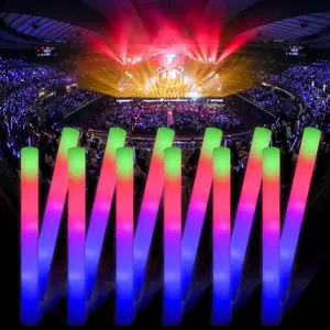 70pcs Foam Glow Sticks Bulk,3 Flashing Modes for Wedding Glow in The Dark Party Supplies, Light up Wand for Birthday,Outdoor Camping, Ravesfidget toys
