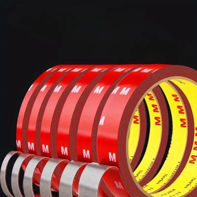 3M/9.84Ft Long Car Foam Double-sided Tape Is Strong and Temperature-resistant and Waterproof, Strong Permanent Two Sided Tape Heavy Duty Acrylic Foam Adhesive