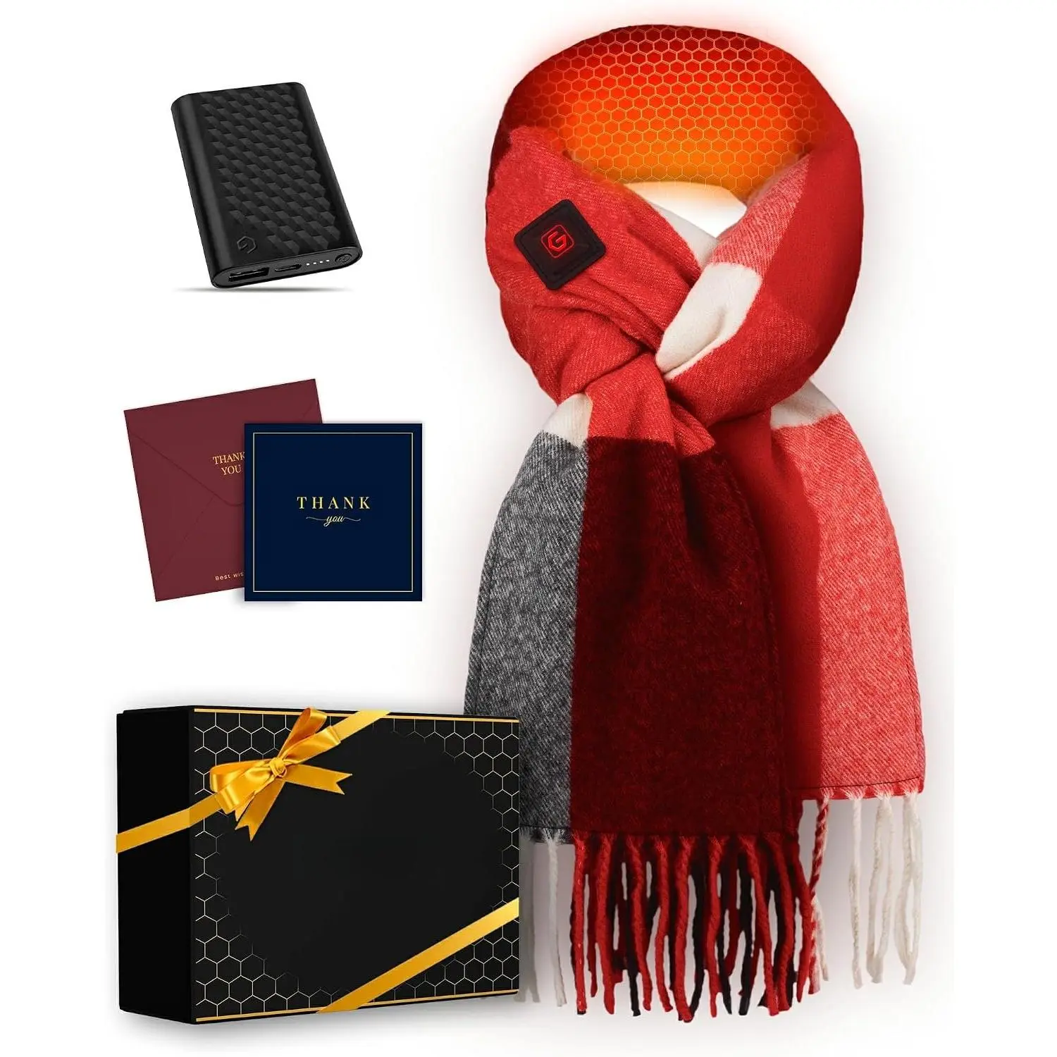 Heated Scarf Valentine Gifts Regalos Idea for Women Wife Esposa Mom á Mama Mujer Girlfriend Novia Sister Hermana Who Have Everything for Birthday Cumpleaños Navidad Valentine   Bufanda