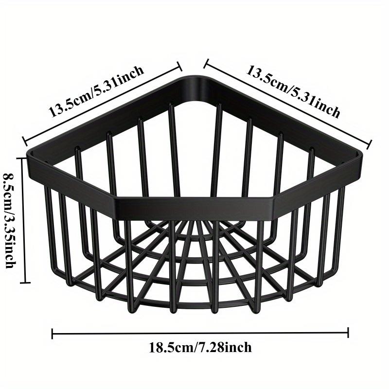 Triangle Sink Draining Rack Set  is a Space-Saving Storage Solution for Kitchen Countertops, Easy to Clean And Requires No Drilling