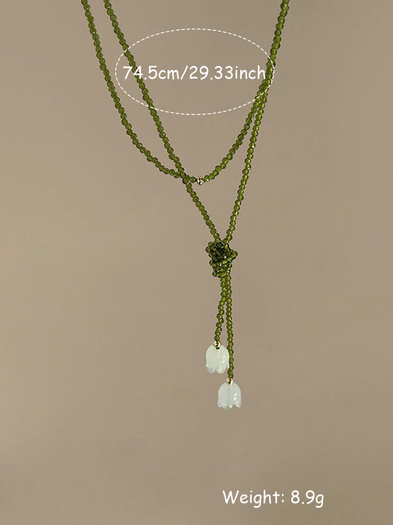 Women's Elegant Artificial Crystal Decor Pendant Necklace, Fashion Jewelry for Party, Daily Clothing Decor, Trendy All-match & Exquisite Jewelry for Birthday Gift, Fashion Pendants