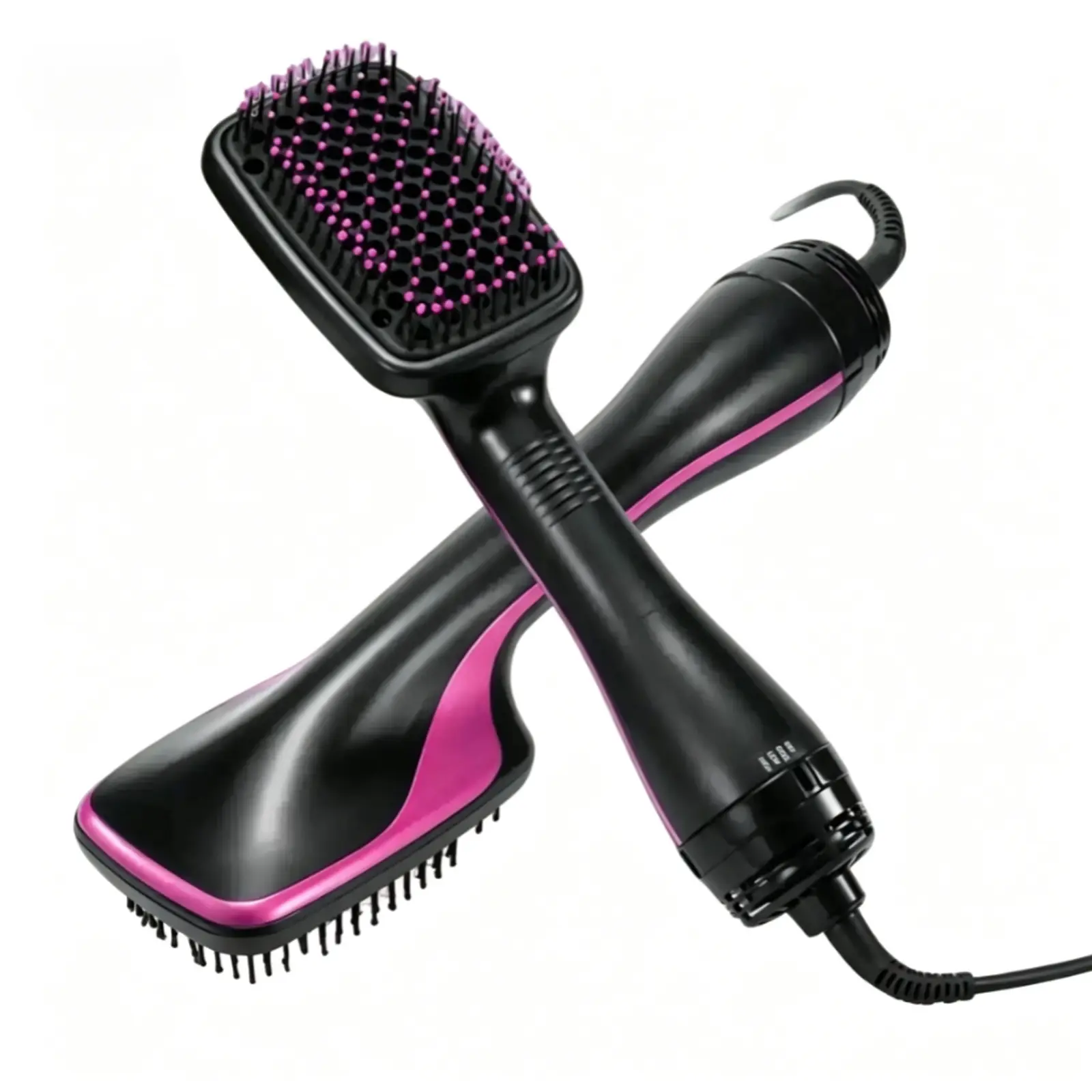 Dual Function Thermal Hair Grooming Comb, Anti-Static Heating Styling Brush, All-in-One Thermal Shaping Accessory for Women & Teen Girls, Household Hair Care Grooming Equipment