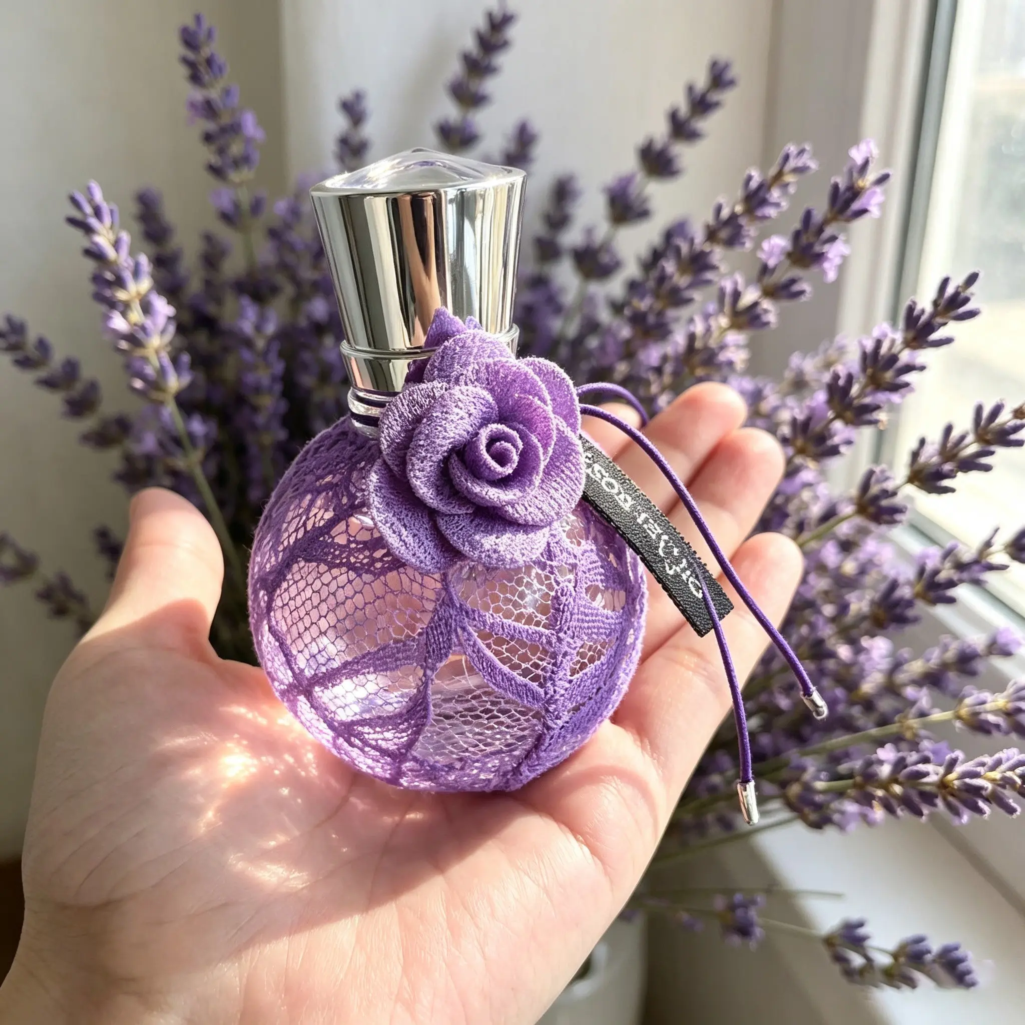 Women's Floral Perfume, Romantic Aura, Rose Lace Dreamy Scent, Liquid Form, No Flammable Properties, Single Unit Count