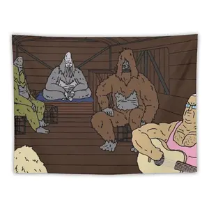 Big Lez Show Train Car Tapestry Cute Room Decor Wall Decor Hanging Room Decor Aesthetic Aesthetic Decoration Tapestry Y2K Indie Room Decor Wall Tapestry