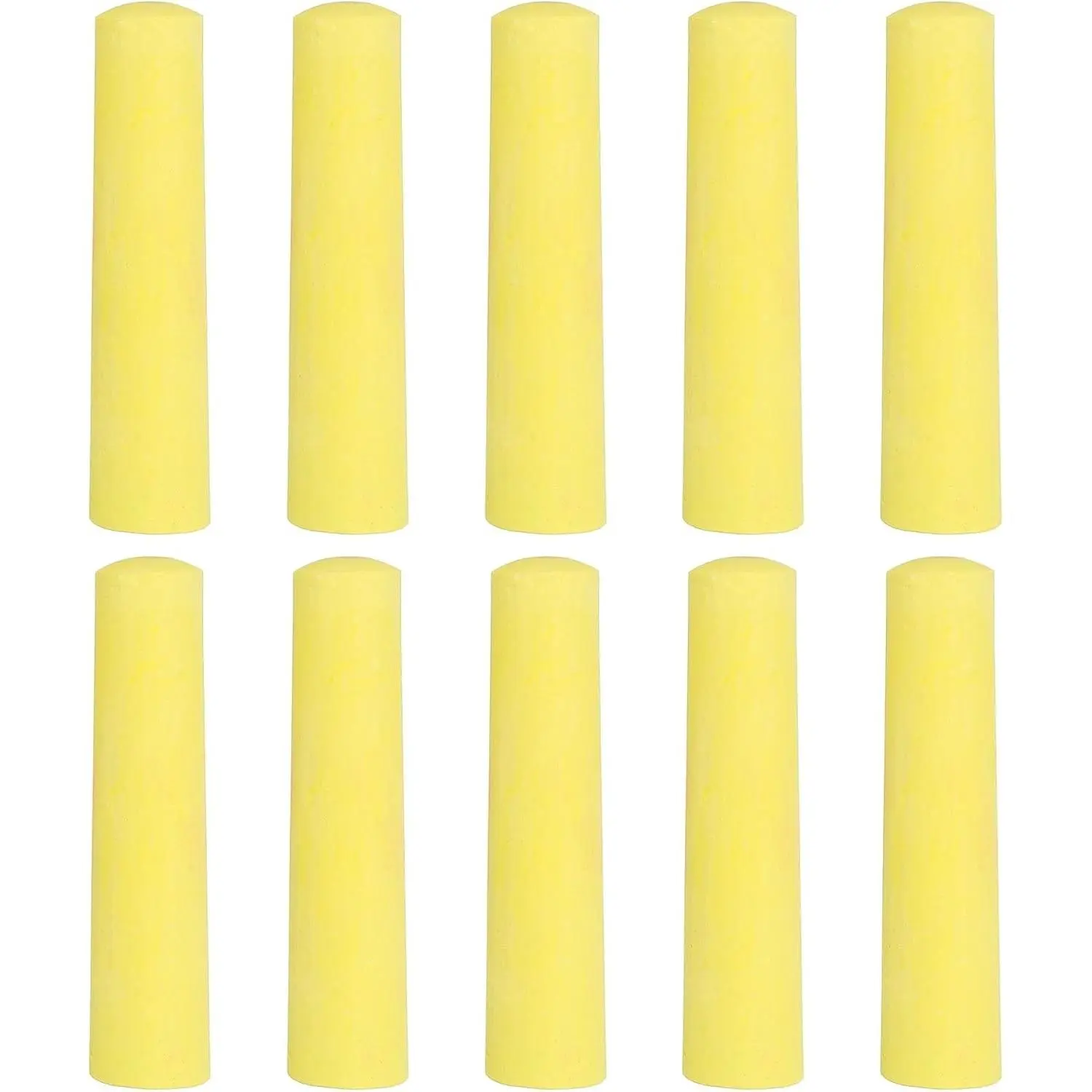 10 PCS Dustless Chalk, Yellow Sidewalk Chalk Large Solid Huge Washable Street Chalk for Outdoor Adults Painting Graffiti Art