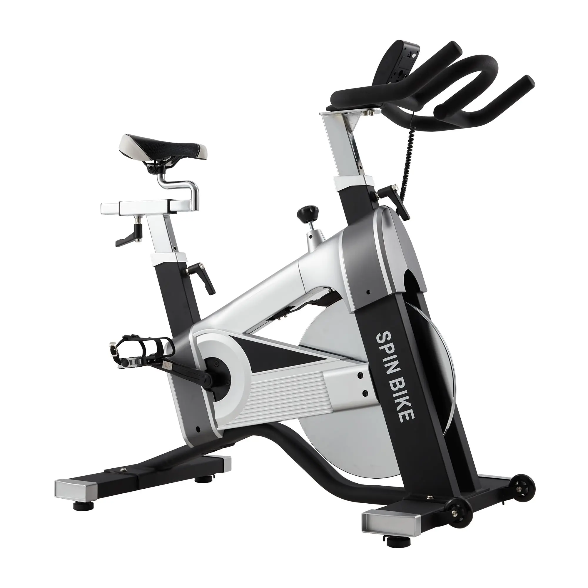 Garvee Commercial Exercise Bike, Cycling Bike for Home Cardio, Fitness Stationary Bike Indoor&Outdoor, Silent Belt Drive, 300 LBS Weight Capacity, Adjustable Comfortable Seat/Magnetic Resistance