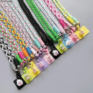 2026 Viral Long Hemp Rope Crossbody Phone Lanyard, Unisex Heavy Duty Outdoor Mountaineering Strap, Universal Hanging Chain for Mini Bee Speakers