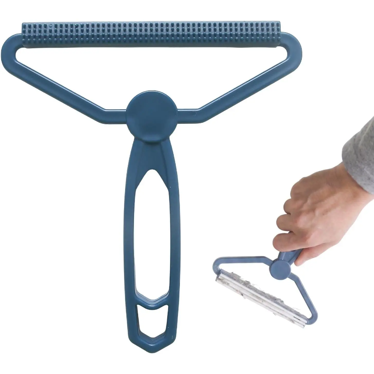 Lint Remover – Effective  Roller for Carpets, Clothing, Plush Fabrics & Wooden Surfaces, Durable Easy-to-Clean Tool with Comfortable Handle