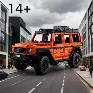 2891pcs Technical 1:10 G500 Off-Road Car Building Set, Mechanical Suv Model Assembly Toy, Boy's Birthday Gift, Educational Construction Kit