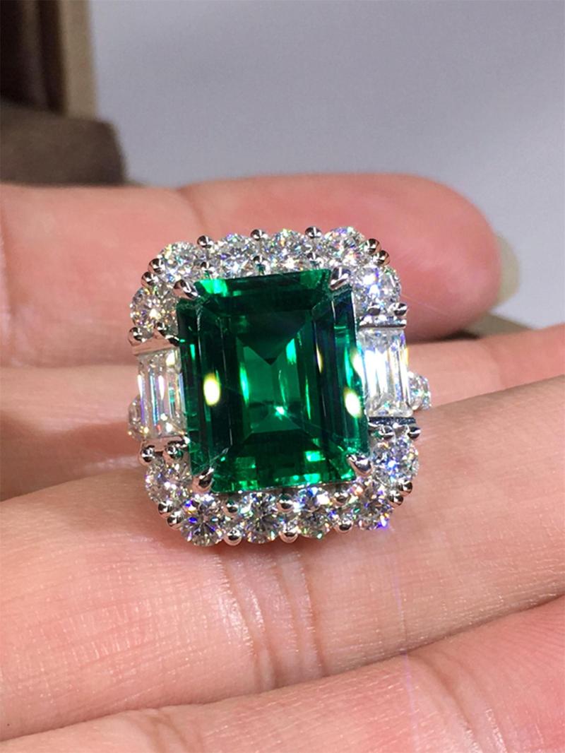 Elegant Rhinestone Decorated Ring,  Fashion Accessories for Women for Party, Daily Clothing Decor, Trendy Wedding Engagement Anniversary Party Accessories Gifts, Trendy Jewellery Accessories