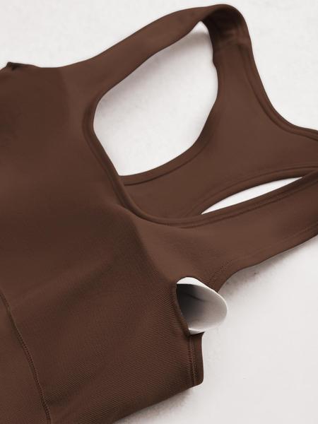 Women's Solid Square Neck Sports Tank Dress, Casual Sporty Sleeveless Bodycon Dress for Yoga Gym Workout, Ladies Sportswear for All Seasons