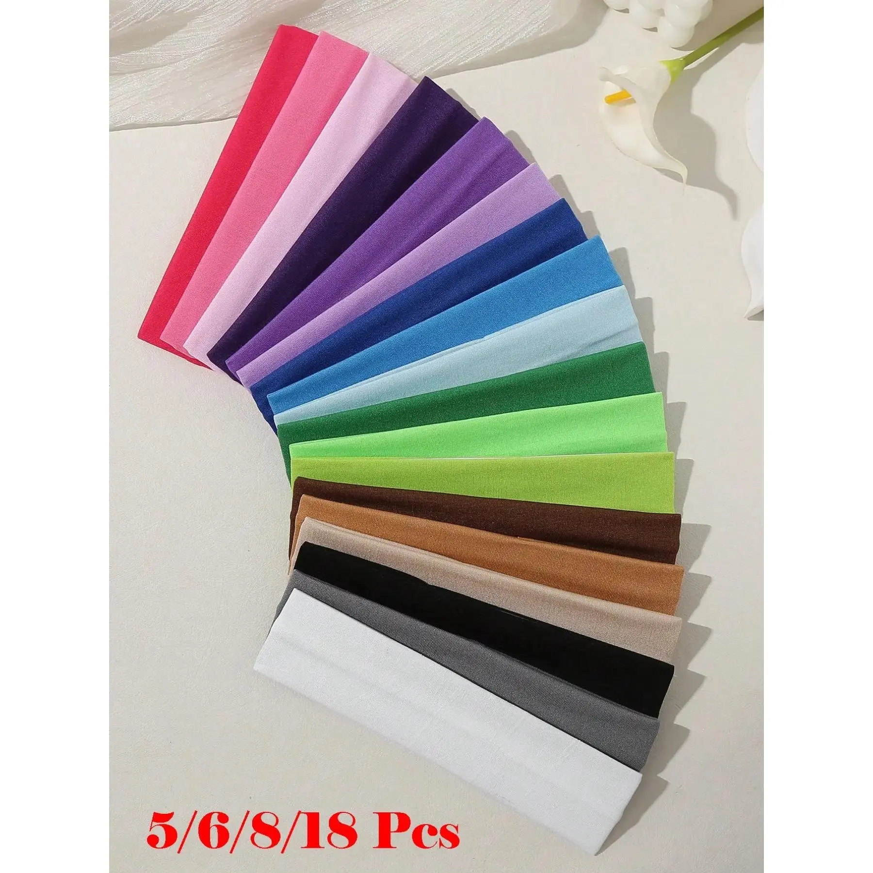 Women's Sporty Stretchy Headband, Yoga Running Hair Accessories, Sports Headband, Workout Headbands