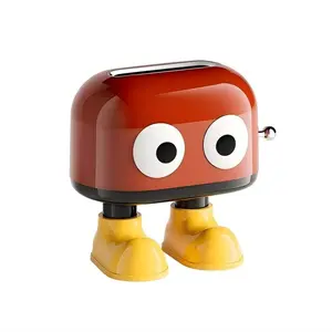 Cute Healing Series Tissue Box, Big- Footed Tissue Box, High Aesthetic Paper Holder, Creative Hook Spring Adjustable, Home Living Room Desktop