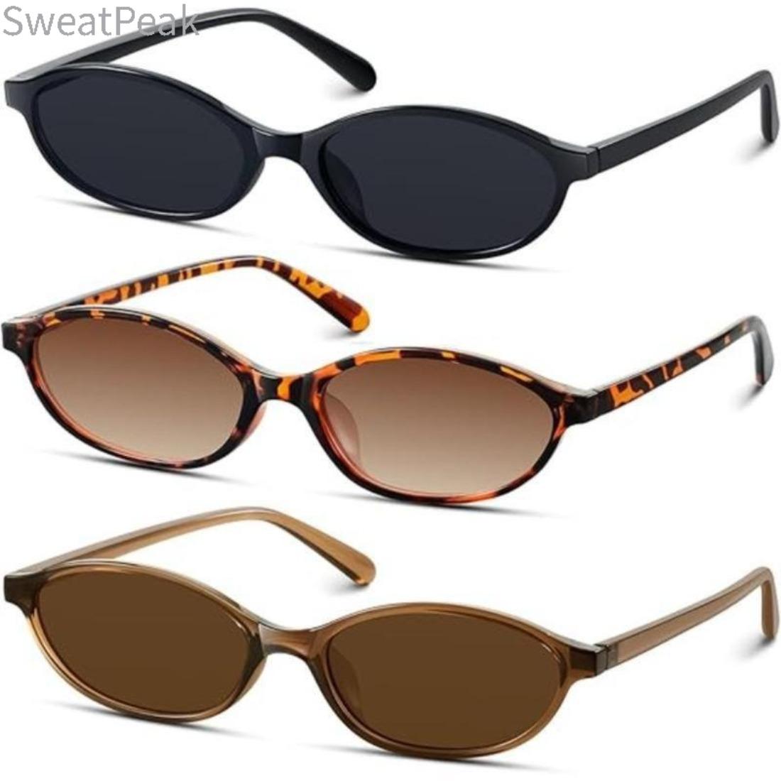 Retro Oval Cat Eye Sunglasses for Women – UV400 Protection  display picture 3