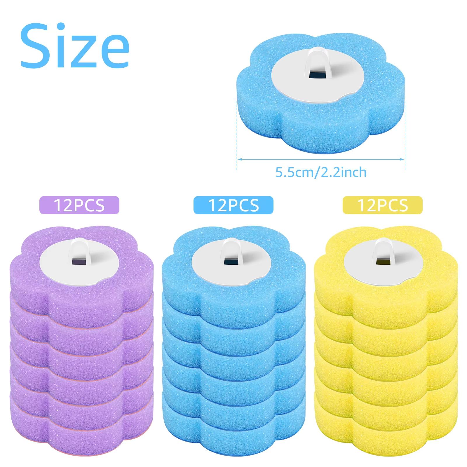 Long Handle Toilet Brush Set with Disposable Replacement Heads, Hygienic Bathroom Cleaning Tool Kit, WC Accessories, Easy to Use