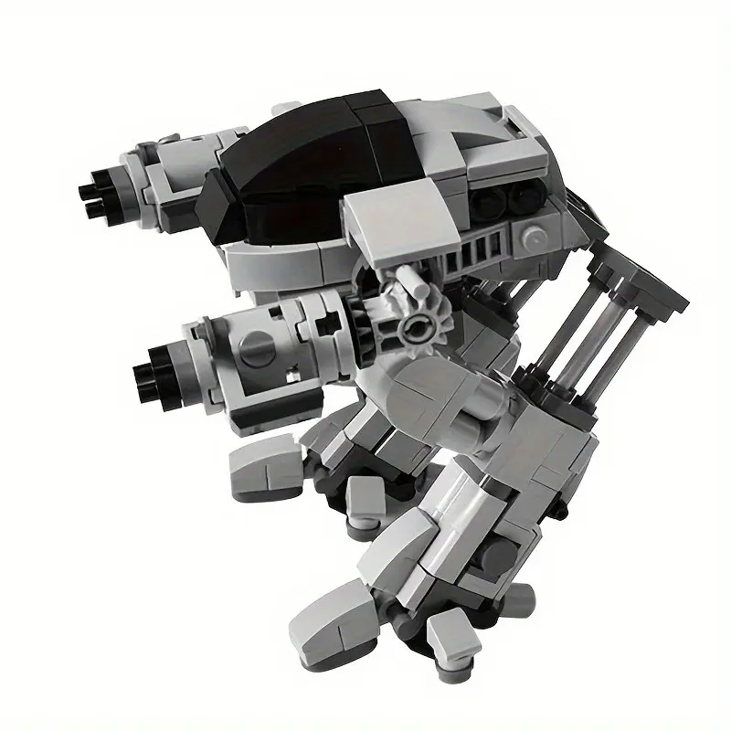 MOC-96630 269pcs Plastic Movie Theme Robot Block Set, DIY Assembly Kit for Adult Building Enthusiasts, Collectible Construction Set & Creative Building Toy, Birthday Gift for Movie & Mecha Fans