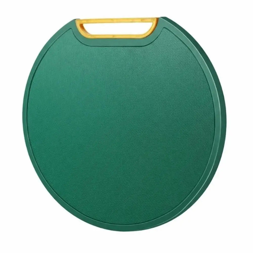 Kitchen Antibacterial Plastic Cutting Board BPA-Free Non Slip Round Chopping Board Food Grade Anti-mildew Meat Chopping Board