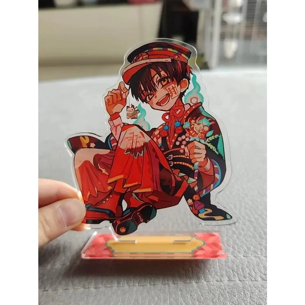 10cm Hand-Measured Toilet-Bound Hanako-kun Anime Figure, Unisex Character Art Collectible Desktop Ornament, Model Toy for Fans, Birthday Gift (Toys & Hobbies DIY Felt Crafts Compatible), Anime Figures, Collectible Desktop Ornaments