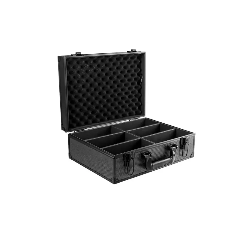 Graded Card Storage Box For PSA BGS CGC SGC Cards Slabs, 1 Count 2-Row Dustproof Trading Card Storage Case Organizer with Lid and Handle, For One Click Card Brick Holder, Cards Collector Box for PTCG TCG MTG PKM Sport Cards