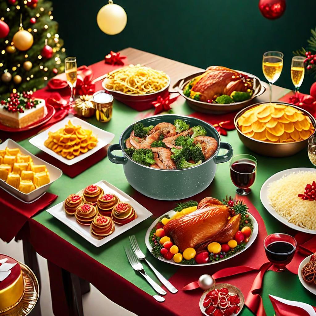 Enamel Pot Set, 5 Counts/set Multifunctional Stockpot with Lid & Handle, Stackable Pots, Ideal Cooking Tool for Home Kitchen Dining Room Barbecue