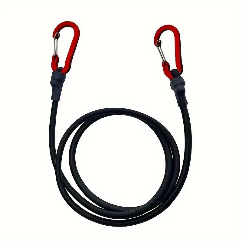 35.43inch Outdoor Tent Elastic Rope Elastic Bungee Cord Hooks Camping Tent Accessories Outdoor Camping Supplies