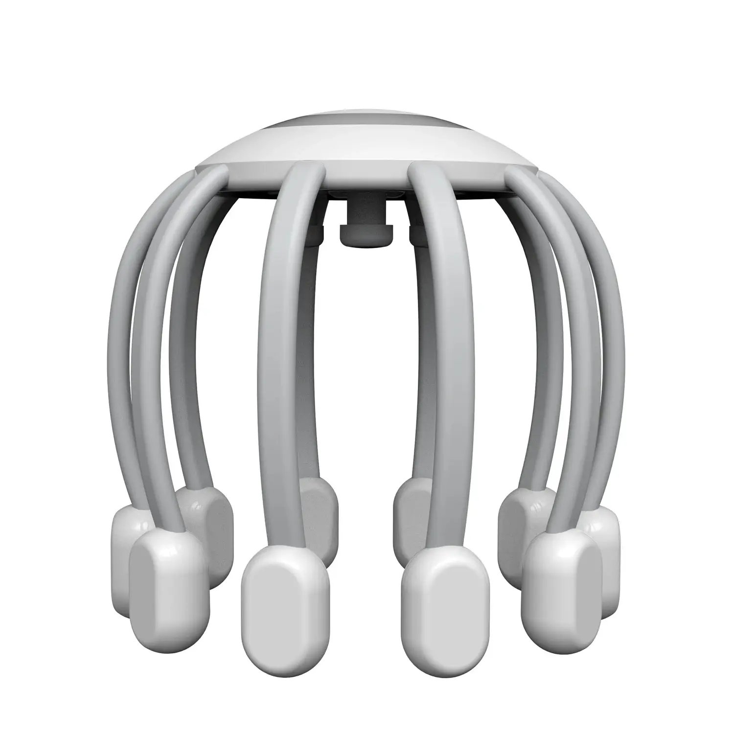 Cordless Head Massager, Portable Vibrating Scalp Tool with 3 Modes and Soft Silicone Nodes for a Deeply Relaxing Massage, Rechargeable, 3 Massage Modes, Fits One Size