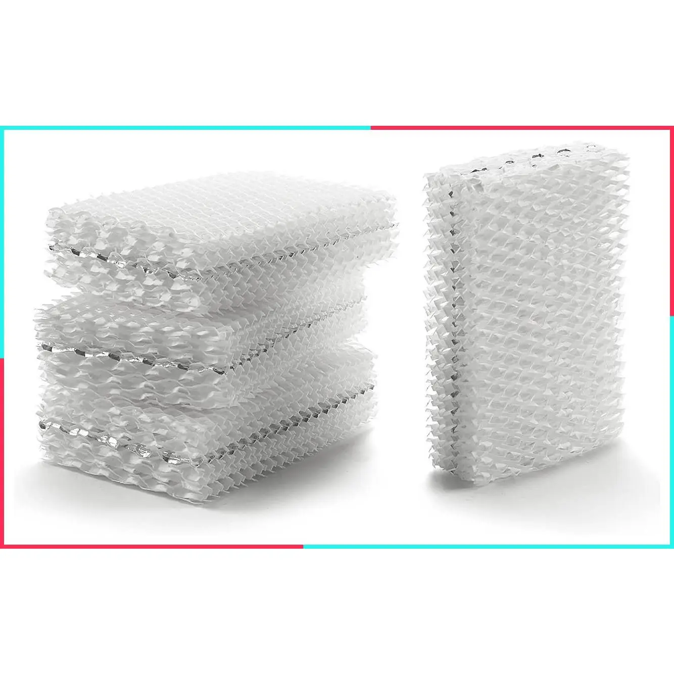 WF813 Humidifier Replacement Wick Filters Compatible with Relion RCM832 RCM-832N Procare PCWF813 Protec WF813 Equate EQ-2119-UL EQWF813 Cool Mist Humidifiers (Pack of 4)