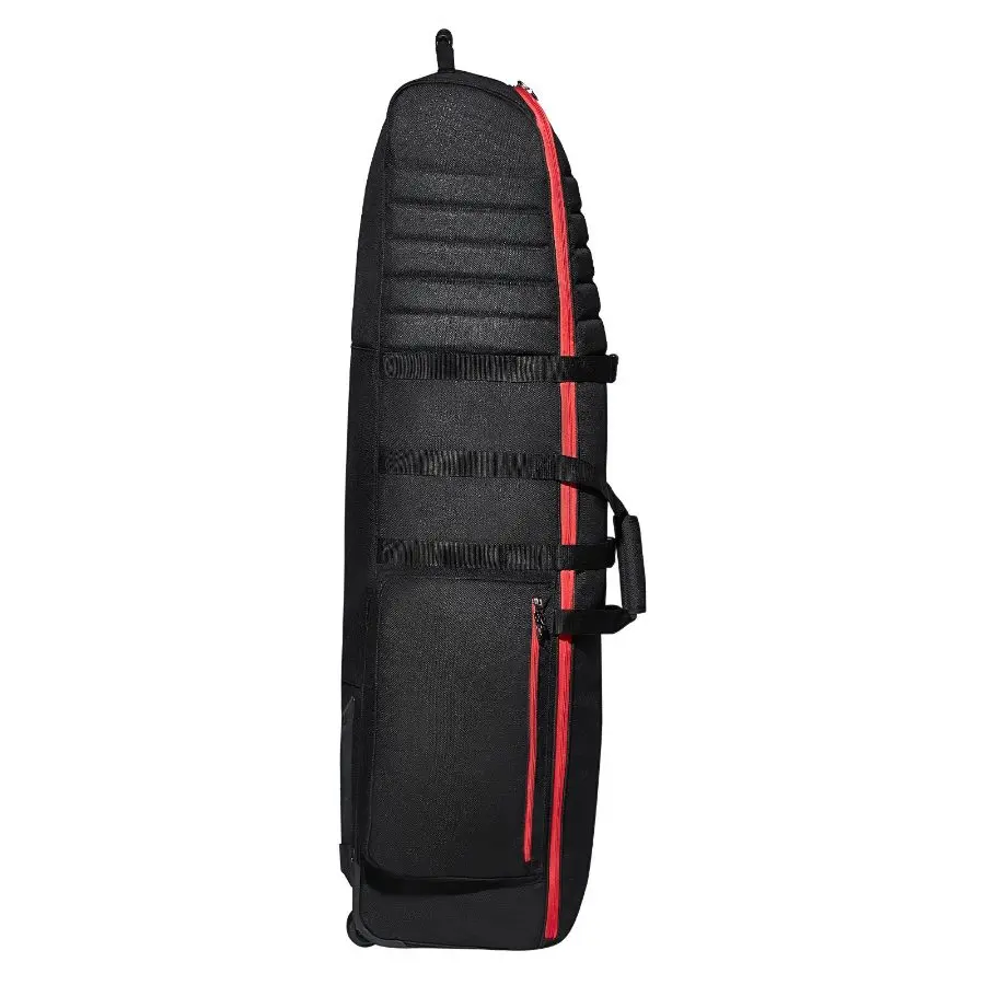 VEVOR Golf Travel Bag with Wheels & Carry Handle, 1800D Polyester Oxford Cloth Heavy-Duty Waterproof Wear-Resistant Soft-Sided Padded Foldable Airline Golf Club Storage Luggage Case