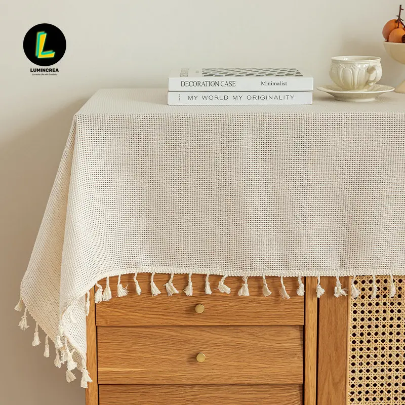 TV Cabinet, Tablecloth, Living Room, Long Coffee Table, Fabric Cover, Countertop Dust Cover Cloth, Shoe Cabinet, Bucket Cabinet, Side Cabinet Cover Towel