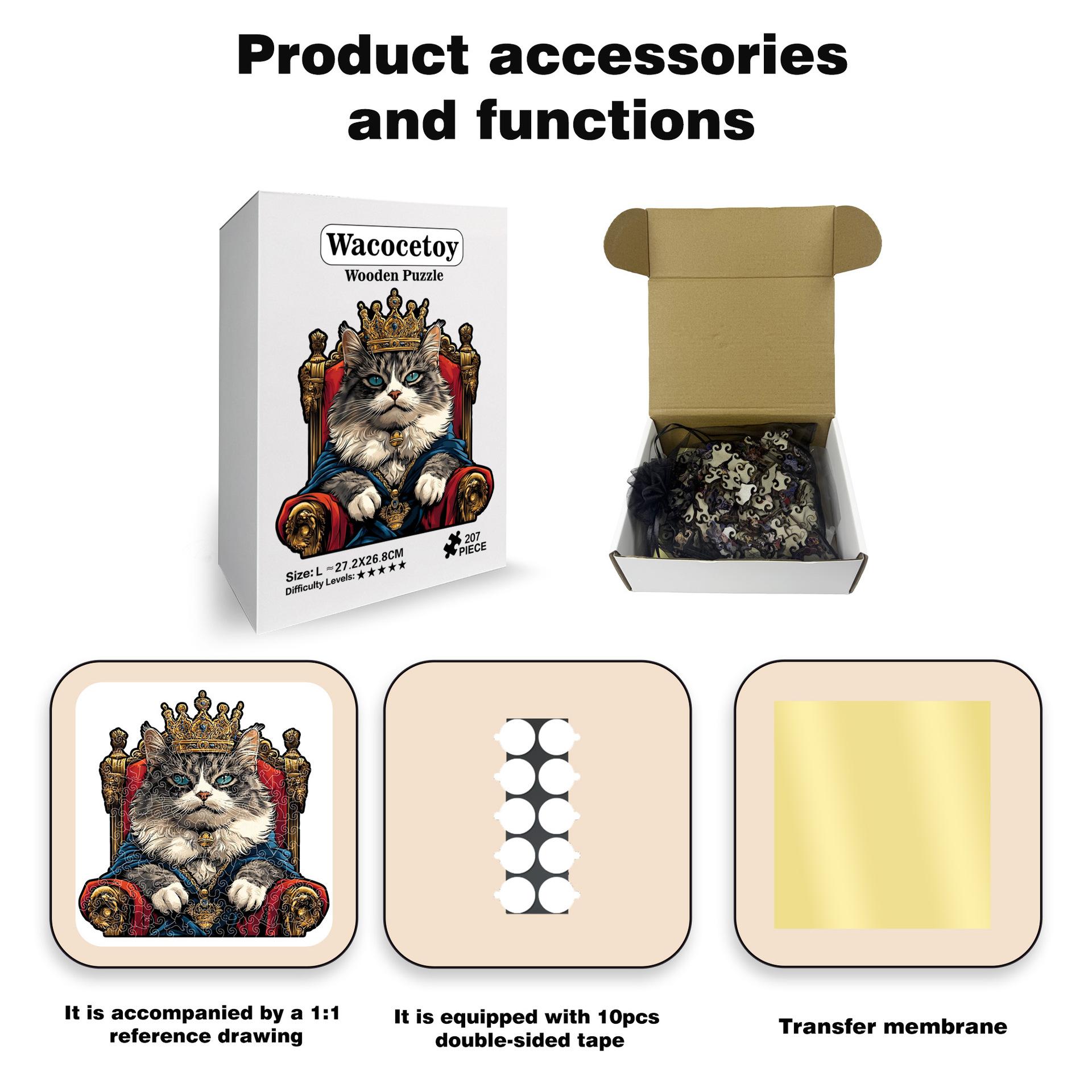 Elvis Presley puzzle toy, wooden puzzle, original aristocratic style, wall-mounted stress-relieving irregular shape puzzle.