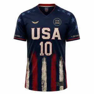 V-Neck Patriotic Shirt for Men Women, America 250th Anniversary 4th of July Independence Day Outfit, Navy Blue Game Day Tee,Size S-5XL,clothes,outfits,men's wear,men fashion,summer men clothes,fashion men clothes,4th of july shirts
