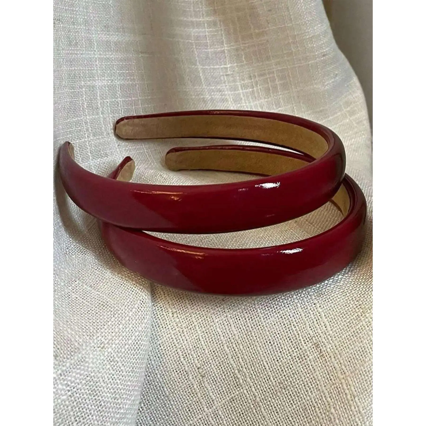 1pcs Simple Solid Color Pu Leather Headband, Casual Versatile Hair Accessories for Women, Minimalist Headwear for Hair, Fashion Hair Accessories for Party Decor, Chic Headbands, Headband Accessory