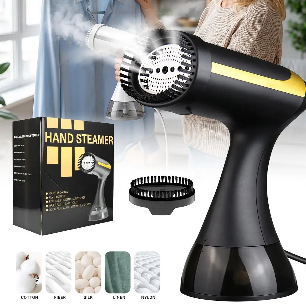 Handheld Clothes Steamer, Portable Garment Steamer with 20S Fast Heat, 300ML Water Tank, Continuous Steam, Dry & Wet Ironing for Home & Travel