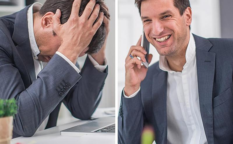 CASSIECA Fidget Rings for Anxiety Relieve for Men Women Stainless Steel Spinner Ring 6mm Silver Gold Plated Ring Thumb Ring Anxiety Fidget Relief Spinner Rings Size 5-9