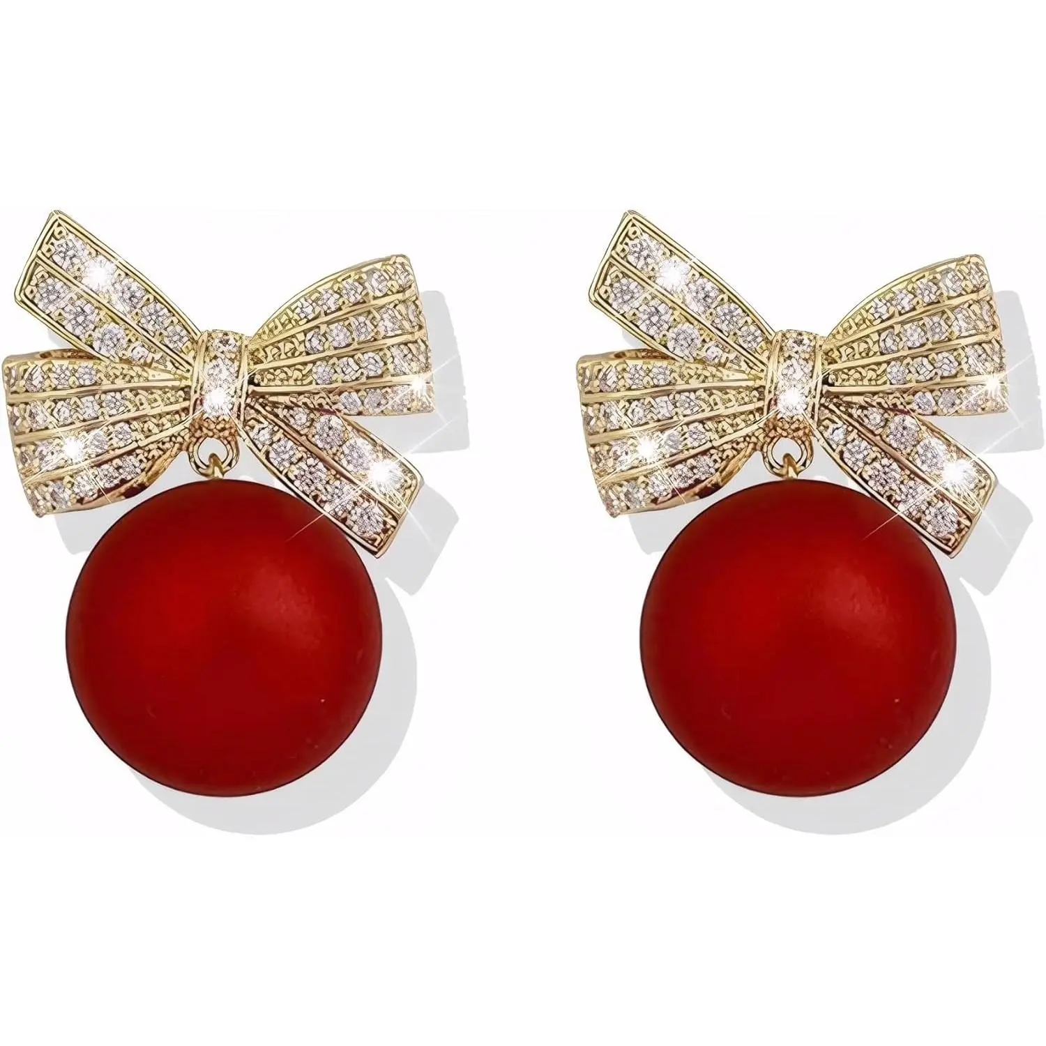 Gold Bow Earrings  Women, Long Tassel Chain Drop Earrings, Trendy Small Bow Earrings, Ribbon Waterfall Dangling Earrings, Pearl Bow Earrings, Sparkly Elegant Bowknot Preppy Jewelry Gifts  Women