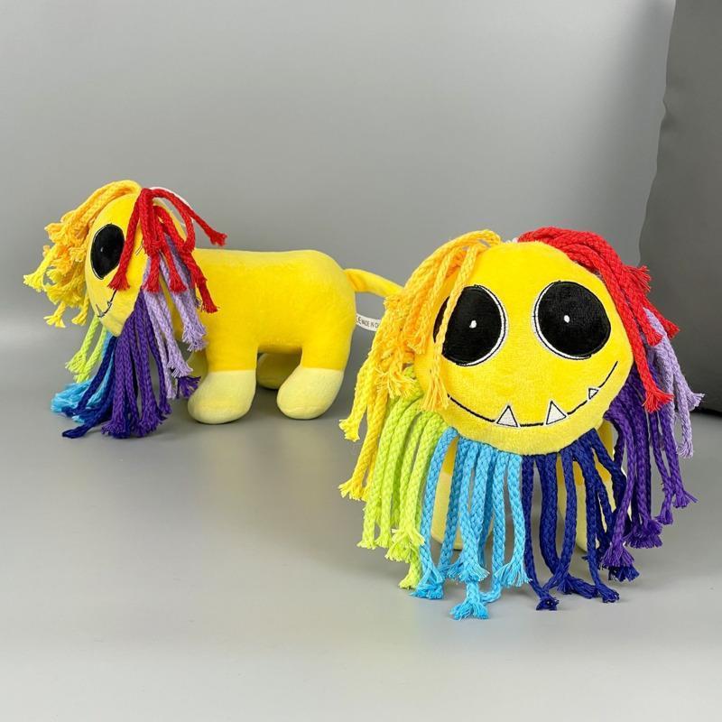 In Stock Nightmare Critters Plush Yarnabys Colorful Lion Plushies Doll Smile Critters Stuffed Model Custom Doll Toy