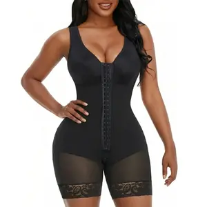 Fajas Shapewear for Women Tummy Control Full Shapewear Butt Lifter with Hooks Closure