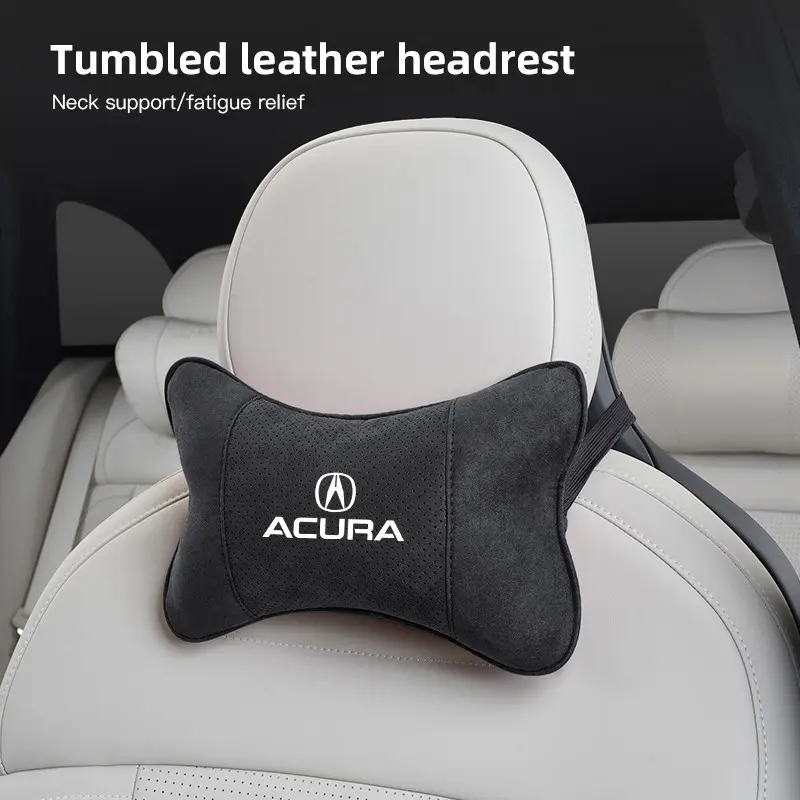 Car Seat Headrest Neck Pillow Support Protection For Acura ADX RDX ZDX Integra NSX MDX TLX CDX ILX RLX TL RL