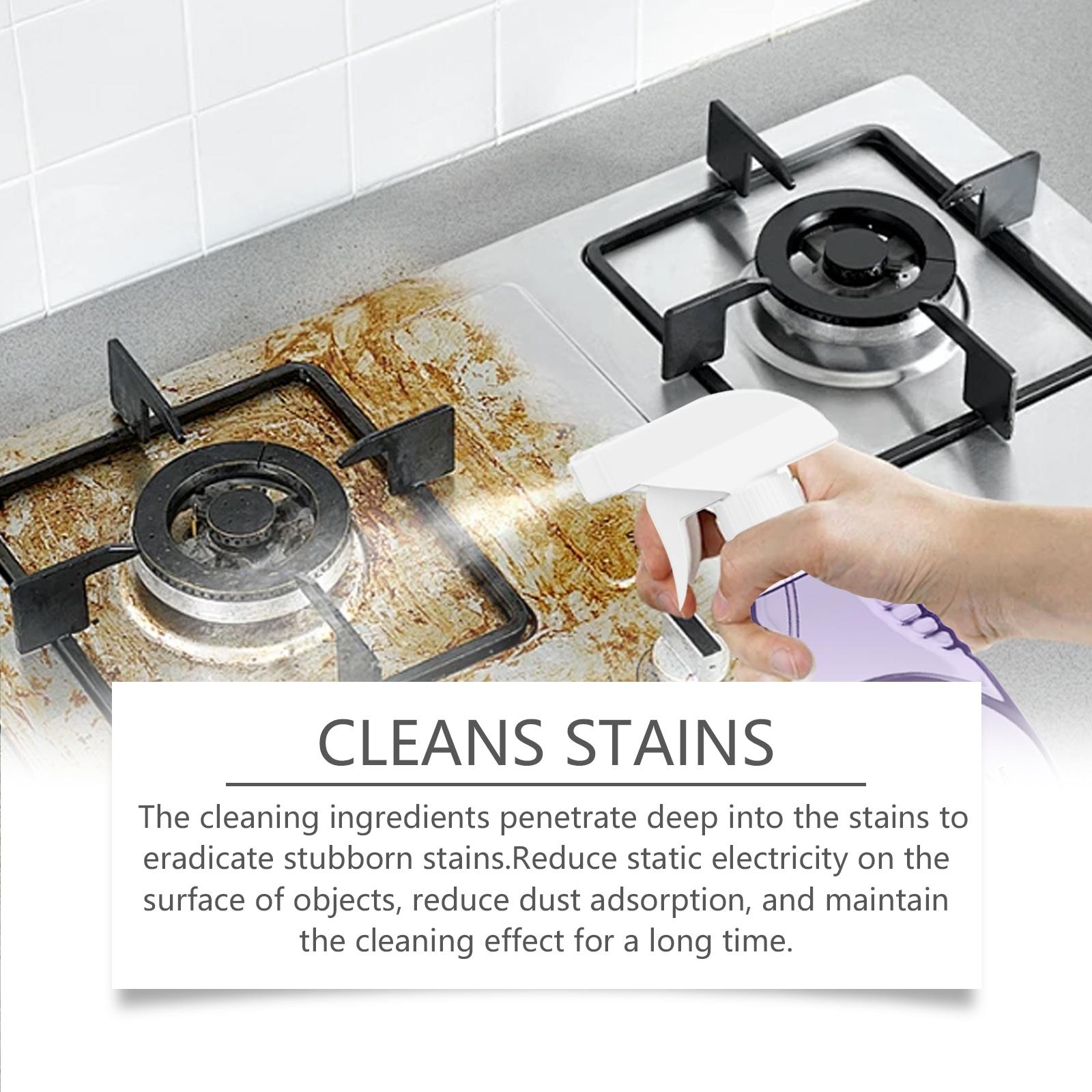 Jaysuing Multi-Purpose Cleaner Clean Oil Remove Stains Kitchen Bathroom Clean Multi-Purpose Cleaner