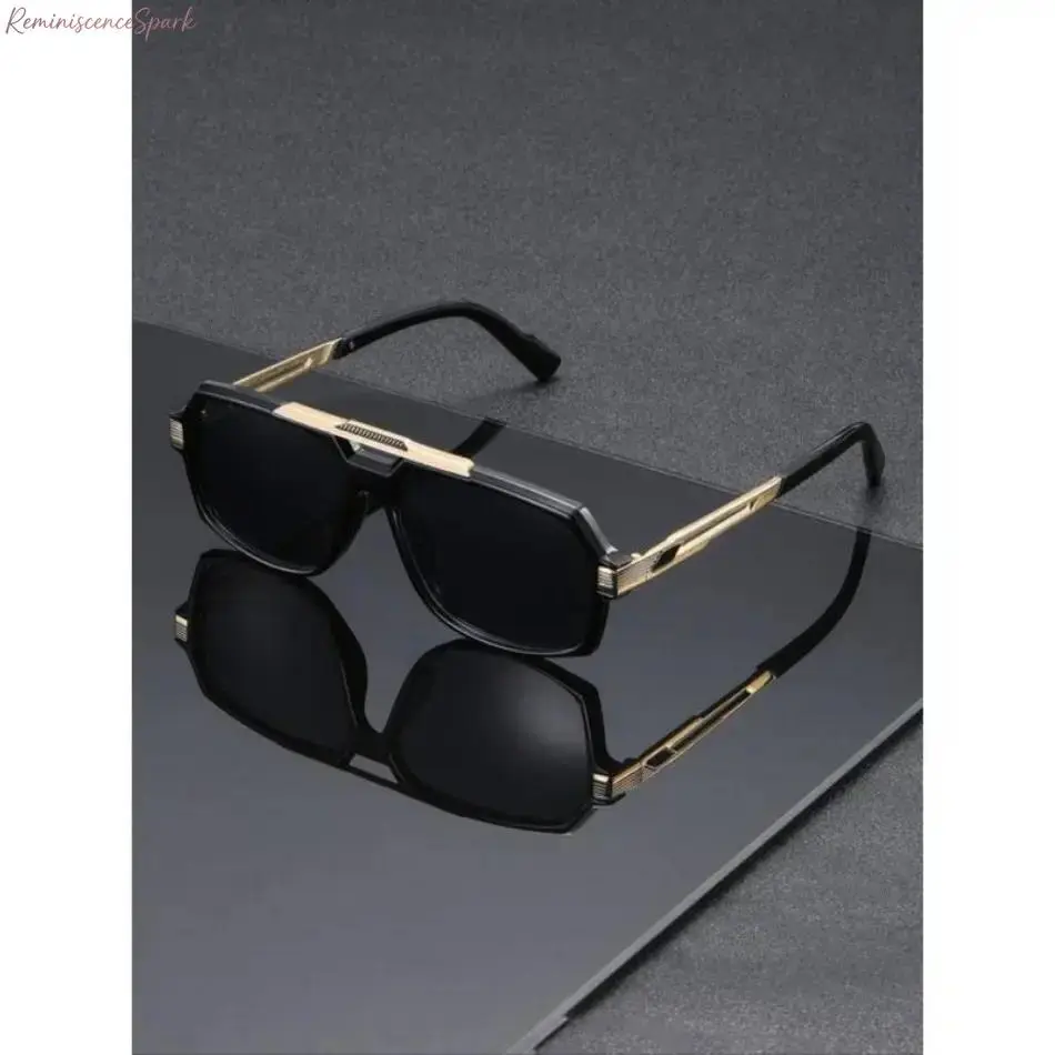 Men’s Classic Metal‑Edge Aviator Sunglasses, Trendy European‑Inspired Sports Fashion Eyewear, Durable Everyday Shades, Versatile Male Accessory for Outdoor Sports, Road Trips, Daily Casual Outfits, Vacation Travel and Holiday Gifting