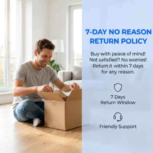 Risk-Free Shopping: 7-Day Easy Returns, Policy