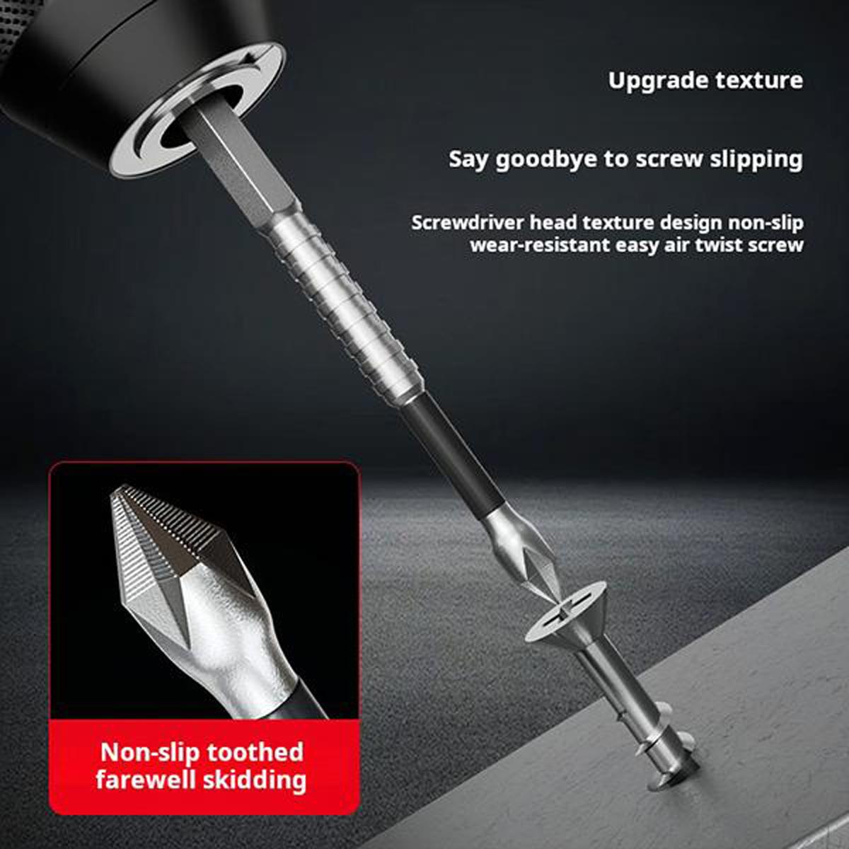 High Magnetic Screwdriver Drill Bit Set - 6pcs K5 Impact Resistant Non Slip Bit for Home DIY Professional Use (6pcs) High Magnetic Screwdriver Drill Bit Set - 6pcs K5 Impact Resistant Non Slip Bit for Home DIY Professional Use (6pcs)