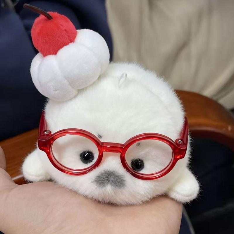 Cute Plush Baby Seal Plushie Pendant Handmade Ocean Guardian Realistic Ocean Toy Seal Pendant Gift