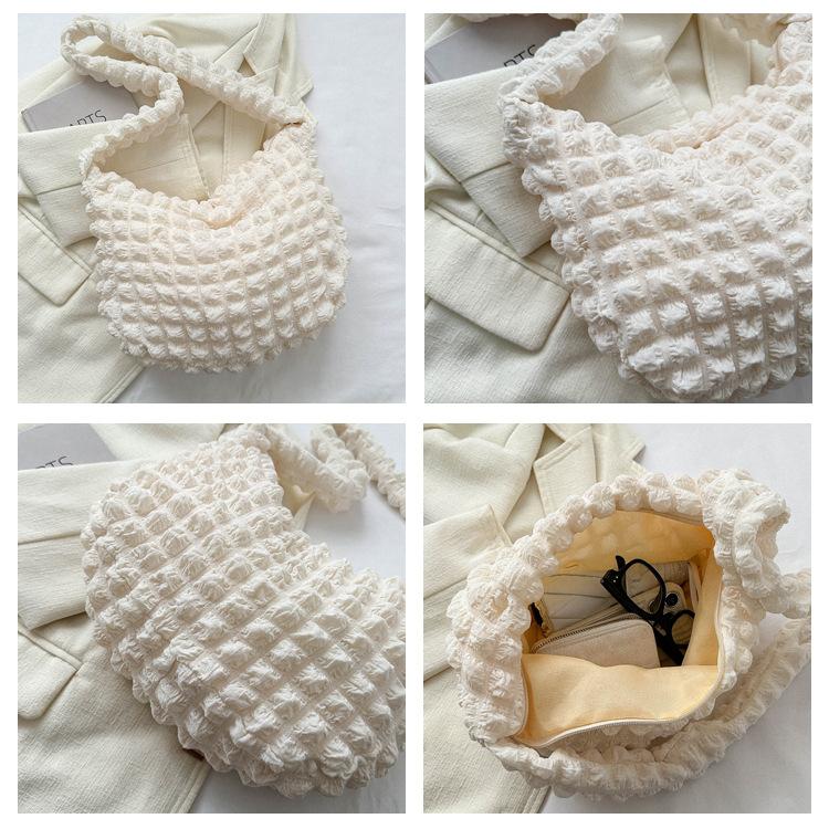 Cloud underarm bag new large capacity tote bag for daily work commute bubble cloud bag crossbody bag