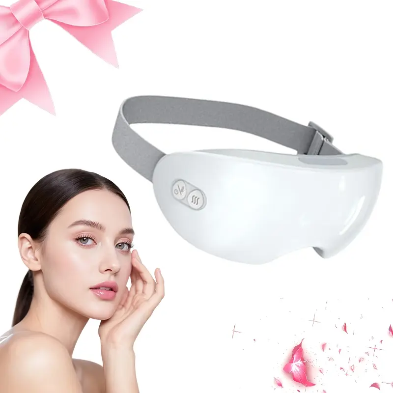 Intelligent steam eye massager electric vibration heating eye massage product hot and cold compression body massager, suitable for holiday gift giving Usb Rechargeable Massagers