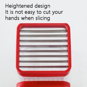 Cup Slicer Fruit Strawberry Cutter: Strawberry Slicer with Push Plate- Stainless Steel Cup Slicer, Quickly Making Fruits Vegetable Egg Banana Salad, Kitchen Portable Slicing Tool Cutting Gadget Cute Modern